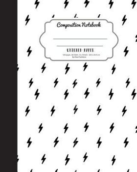 Paperback Unruled Composition Notebook: 8" x 10",120 Pages, Potter style seamless pattern: Blank Unruled Composition Notebook for College School/Teacher/Offic Book