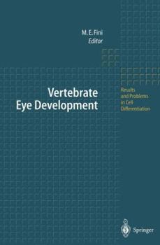 Paperback Vertebrate Eye Development Book