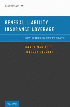 Paperback General Liability Insurance Coverage: Key Issues in Every State Book