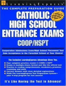 Paperback Catholic High School Entrance Exams COOP/HSPT Book