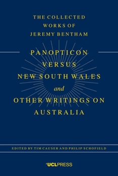 Paperback Panopticon versus New South Wales and other writings on Australia Book