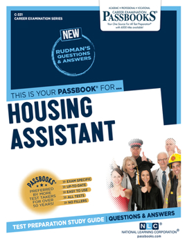 Paperback Housing Assistant (C-331): Passbooks Study Guide Volume 331 Book