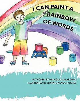 Paperback I Can Paint A Rainbow Of Words Book