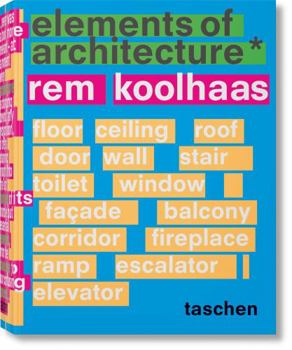 Hardcover Koolhaas. Elements of Architecture Book
