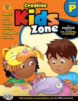 Paperback Creative Kids Zone, Grade Pk [With Poster] Book