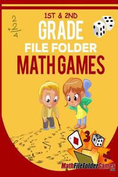 Paperback 1st & 2nd Grade File Folder Math Games Book