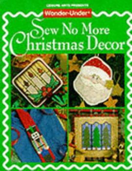 Hardcover Wonder-Under Sew No More Christmas Decor Book