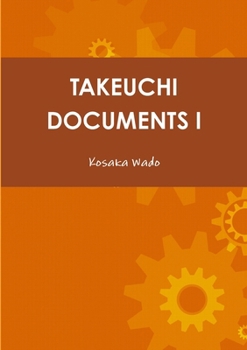 Paperback Takeuchi Documents I Book