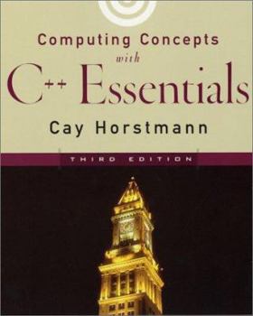 Paperback Computing Concepts with C++ Essentials Book