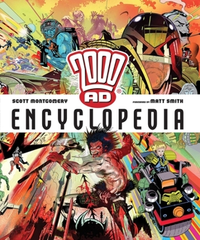 Hardcover 2000 AD Encyclopedia Book