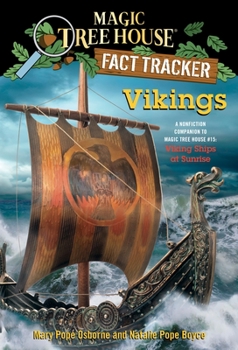 Paperback Vikings: A Nonfiction Companion to Magic Tree House #15: Viking Ships at Sunrise Book