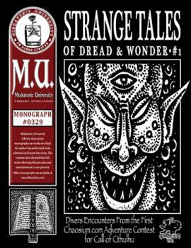 Paperback Strange Tales of Dread & Wonder #1 Book