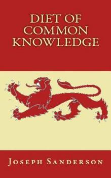 Paperback Diet of Common Knowledge Book