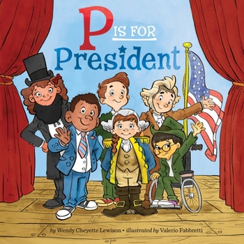 Paperback P Is for President Book