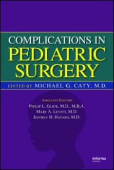 Hardcover Complications in Pediatric Surgery Book
