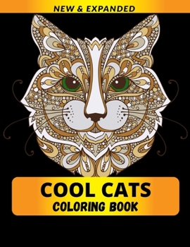 Paperback Cool Cats Coloring Book: A Coloring Book for Relief Stress Book