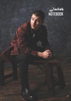 Notebook : Nick Jonas Medium College Ruled Notebook 129 Pages Lined 7 X 10 in (17. 78 X 25. 4 Cm)