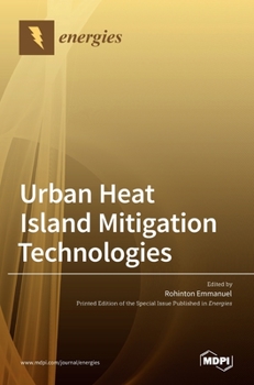 Hardcover Urban Heat Island Mitigation Technologies Book