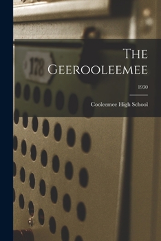 Paperback The Geerooleemee; 1930 Book