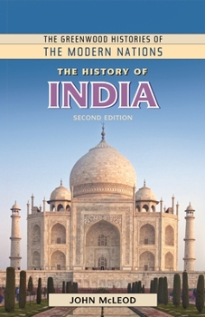 Hardcover The History of India Book