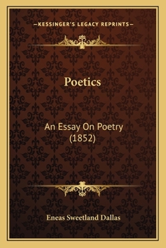 Poetics: An Essay on Poetry