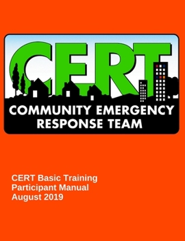 Paperback CERT Basic Training: Participant Manual Book