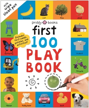 Spiral-bound First 100 Play Book: A First 100 Words Wipe-Clean Activity Book