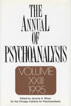 Hardcover The Annual of Psychoanalysis, V. 23 Book