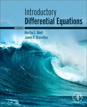 Paperback Introductory Differential Equations Book