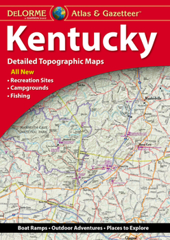 Mass Market Paperback Delorme Atlas & Gazetteer: Kentucky Book