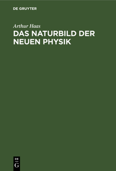 Hardcover Das Naturbild Der Neuen Physik [German] Book