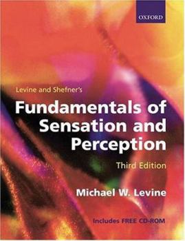 Paperback Levine & Shefner's Fundamentals of Sensation and Perception [With CDROM] Book