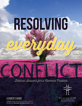 Paperback Resolving Everyday Conflict Leaders Guide with Church Guide Book