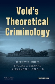 Hardcover Vold's Theoretical Criminology Book