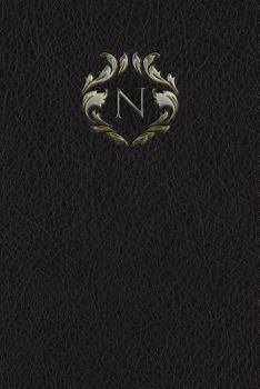 Paperback Monogram "N" Meeting Notebook Book