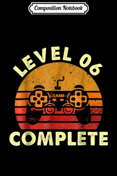 Composition Notebook: Level 3 Complete Vintage Celebrate 3rd Wedding Journal/Notebook Blank Lined Ruled 6x9 100 Pages