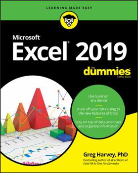 Paperback Excel 2019 for Dummies Book