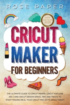 Paperback Cricut Maker for Beginners Book