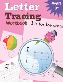 Paperback Letter Tracing Workbook: Kindergarten Tracing Workbook Book