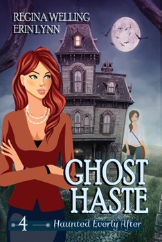 Paperback Ghost Haste (Large Print): A Cozy Mystery with a Ghostly Twist [Large Print] Book