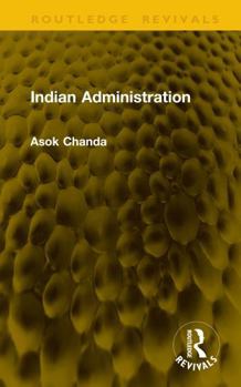 Hardcover Indian Administration Book