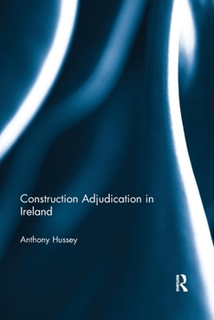 Paperback Construction Adjudication in Ireland Book