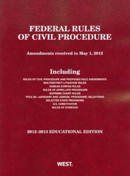 Paperback Federal Rules of Civil Procedure Book