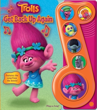 Board book DreamWorks Trolls: Get Back Up Again Sound Book [With Battery] Book