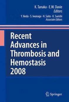 Paperback Recent Advances in Thrombosis and Hemostasis Book