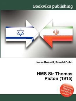 Paperback HMS Sir Thomas Picton (1915) Book