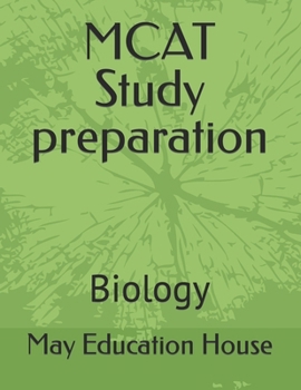 Paperback MCAT Study preparation: Biology Book