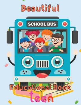 Paperback Beautiful Educational Book Teen: 8.5''x11''/educational books for kids Book