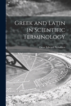 Paperback Greek and Latin in Scientific Terminology Book