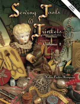 Hardcover Sewing Tools and Trinkets Book